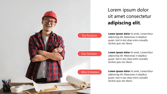 Problem and Solution Slide