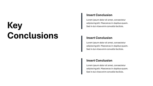 Presentation Conclusion Slide