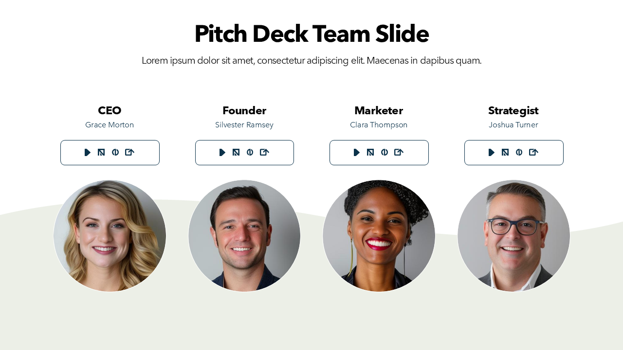 Startup Team Slide