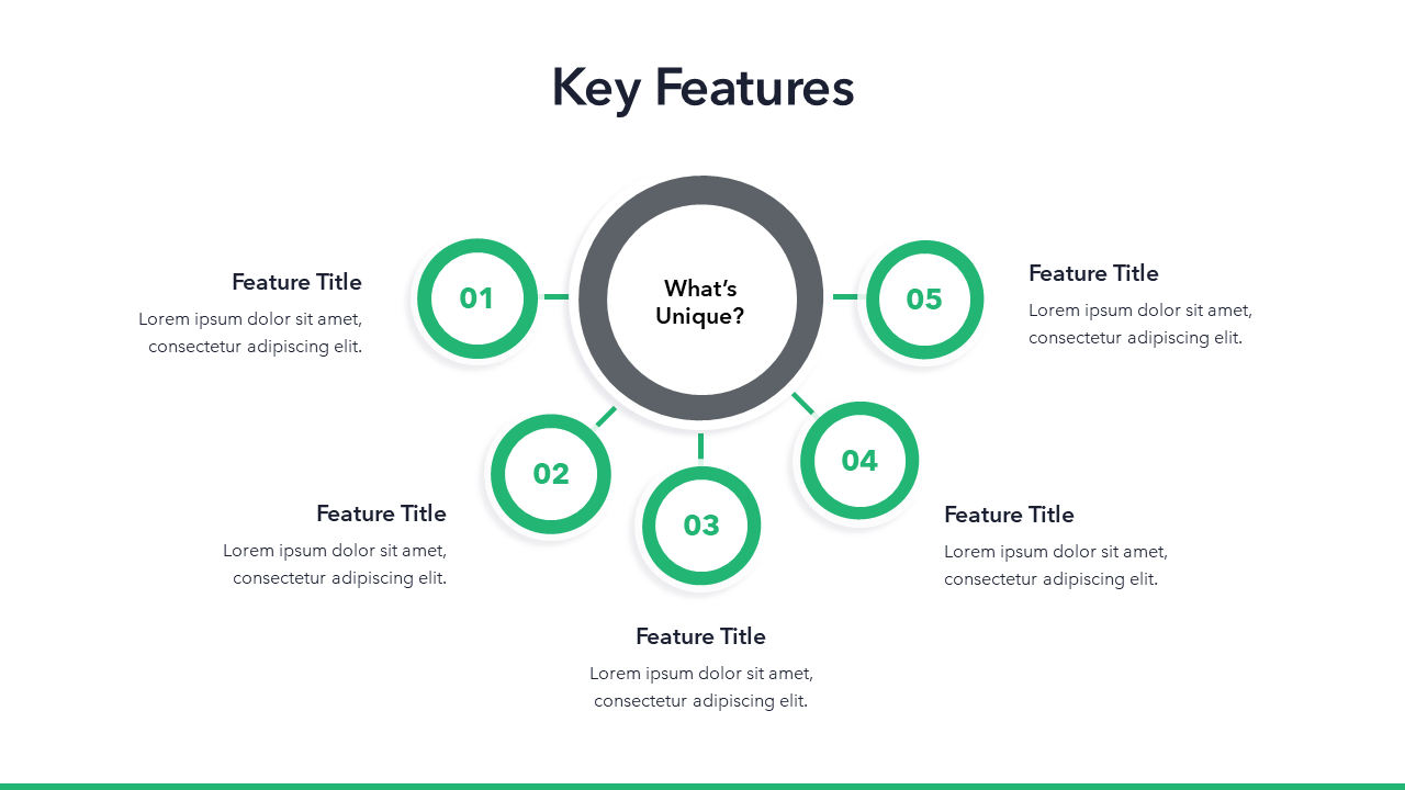 Key Features Slide Template