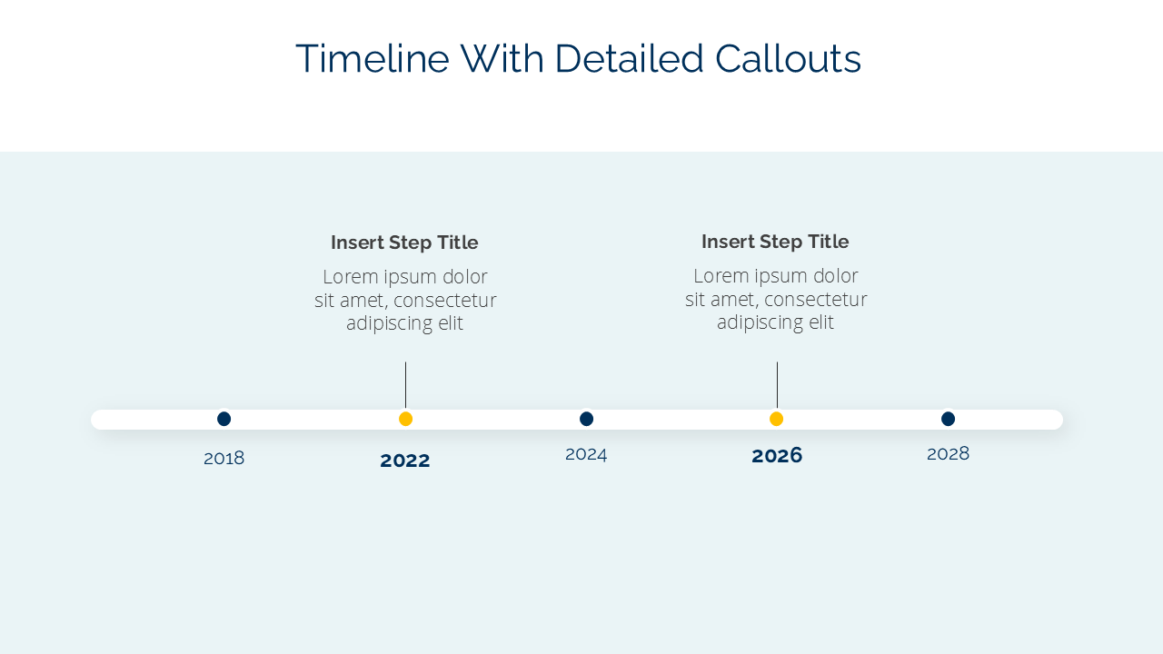 Timeline PowerPoint Slide Template