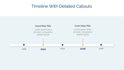 Timeline PowerPoint Slide Template