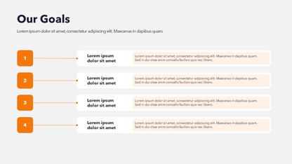 Goals and Objectives Slide