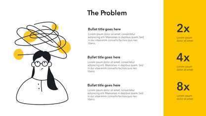 The Problem Slide Template