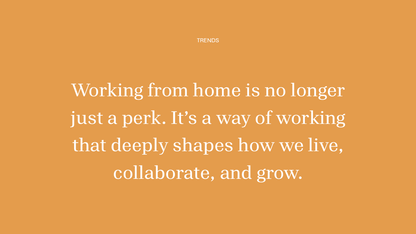 Work From Home Presentation