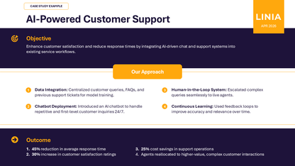 Case Study Slide Template