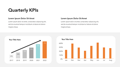 Orange and Black PPT Template 