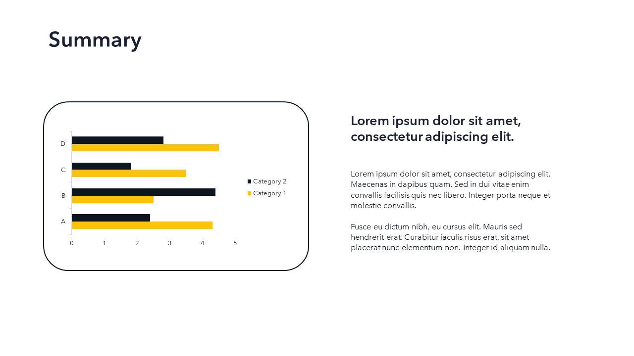 Yellow Presentation Template