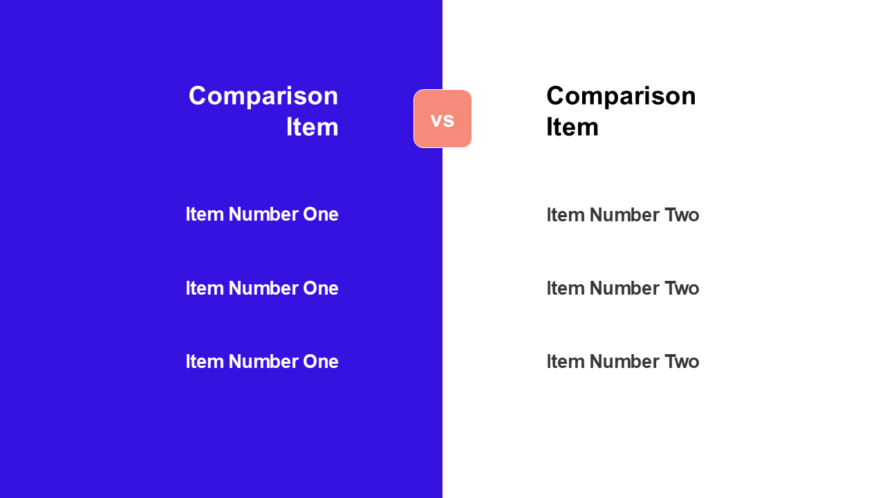 One Idea Per Slide PPT Template
