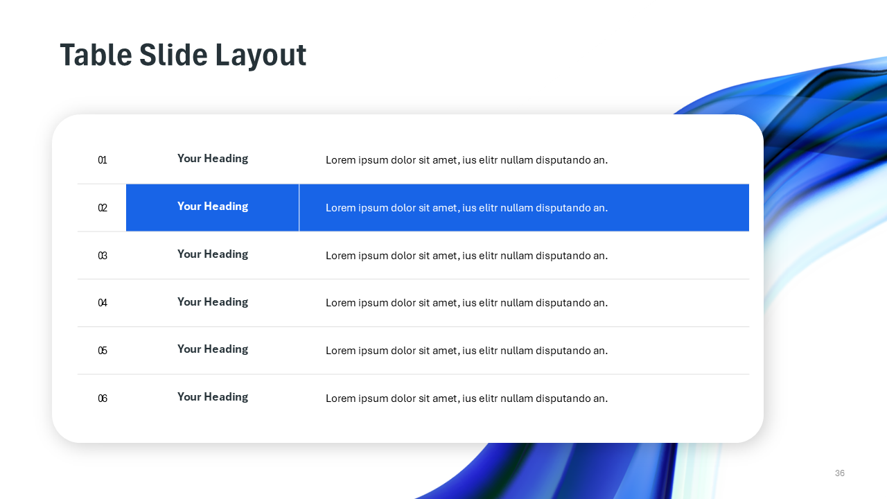 Blue Wave PowerPoint Template