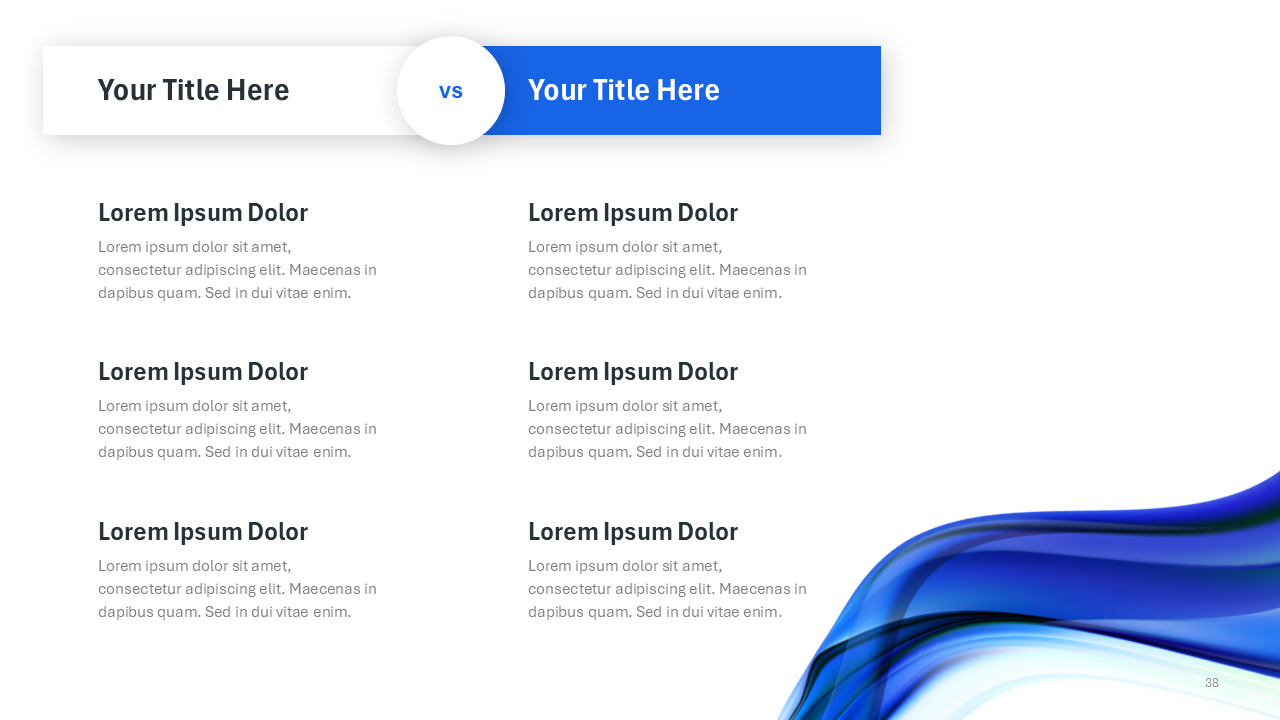 Blue Wave PowerPoint Template