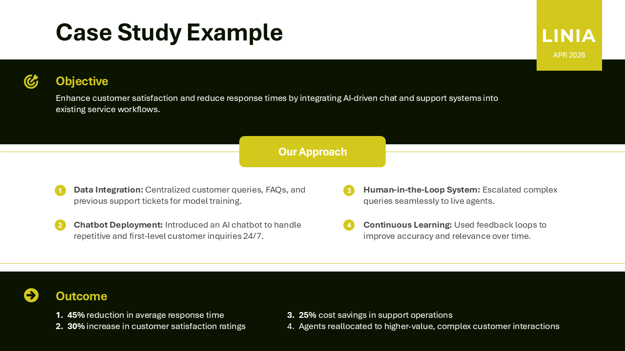 Case Study Slide Template