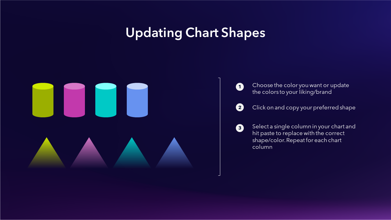 Unique Bar Chart Slide for PowerPoint