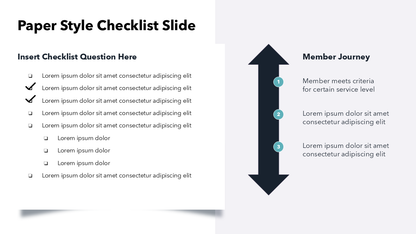 Paper Style Checklist Slide | PowerPoint