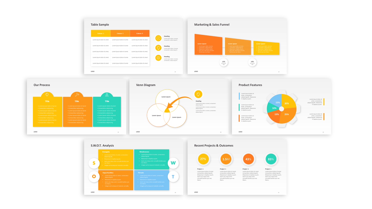 Business Infographics Deck