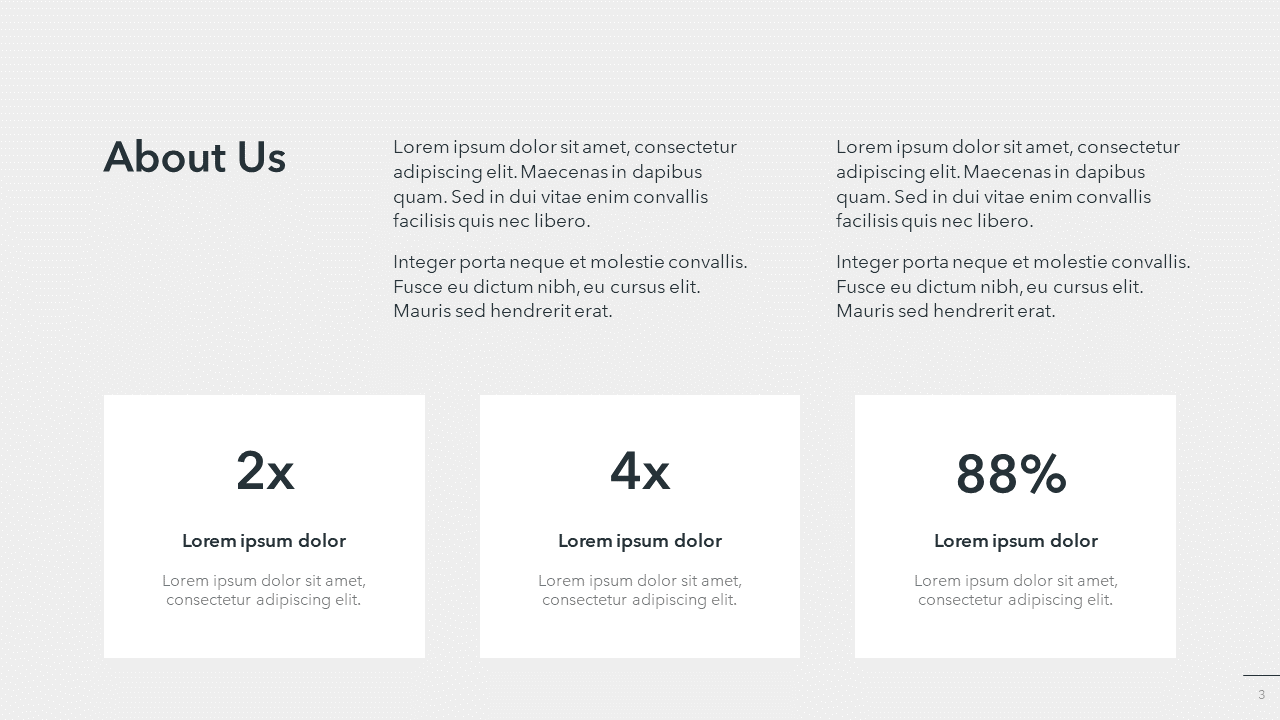 Modern PPT Template