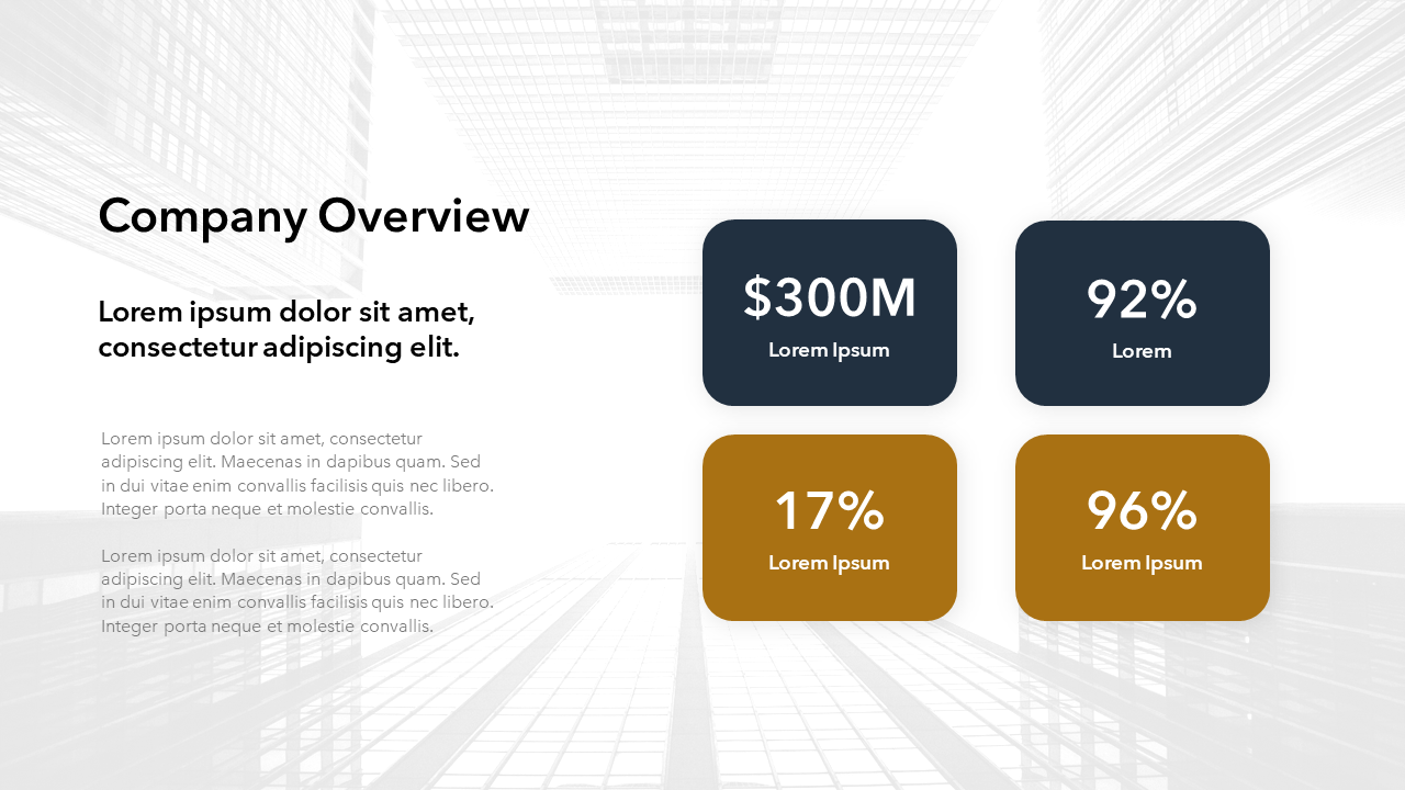 Company Profile PPT Template