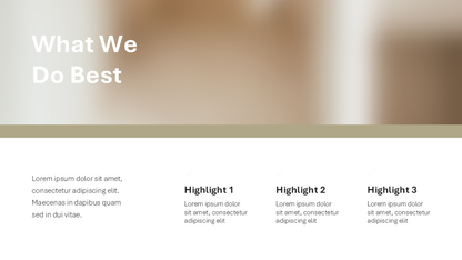 Beige PowerPoint Template