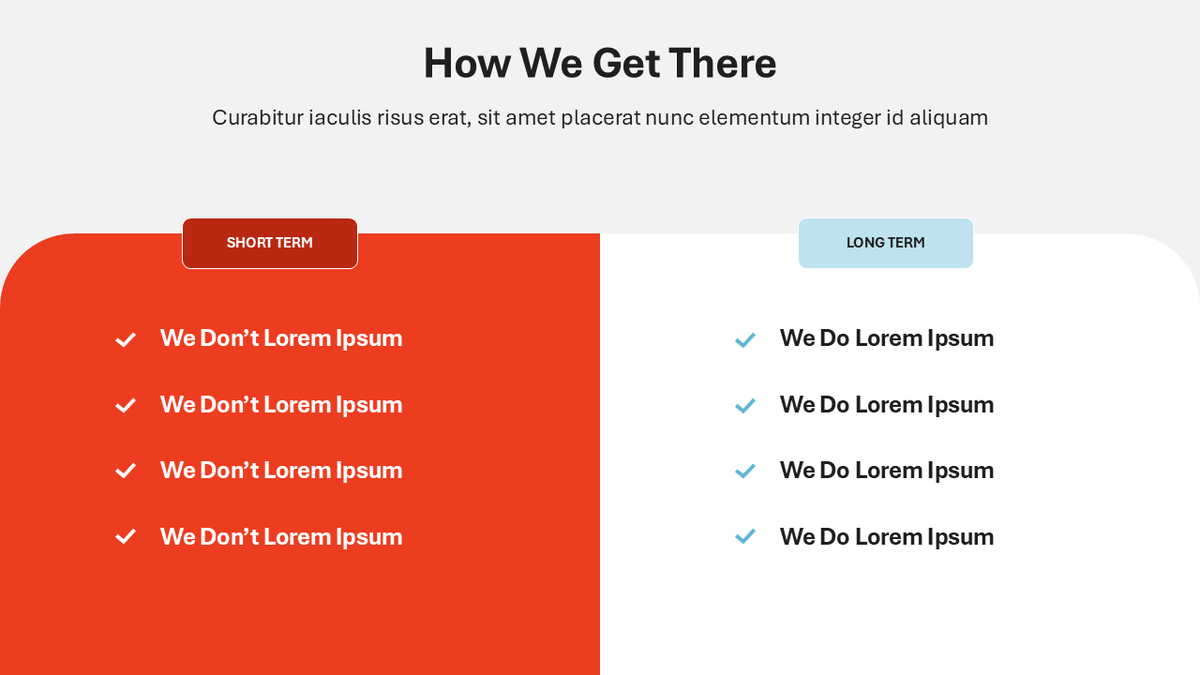 Getting There Direction Slide How We Get There Slide | PPT | Google Slides