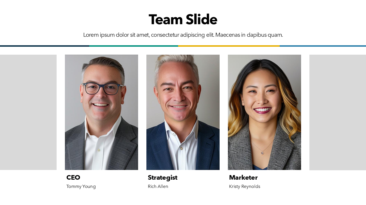 Leadership Team Slide