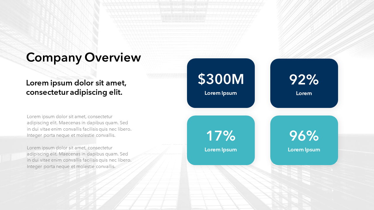 company profile template ppt