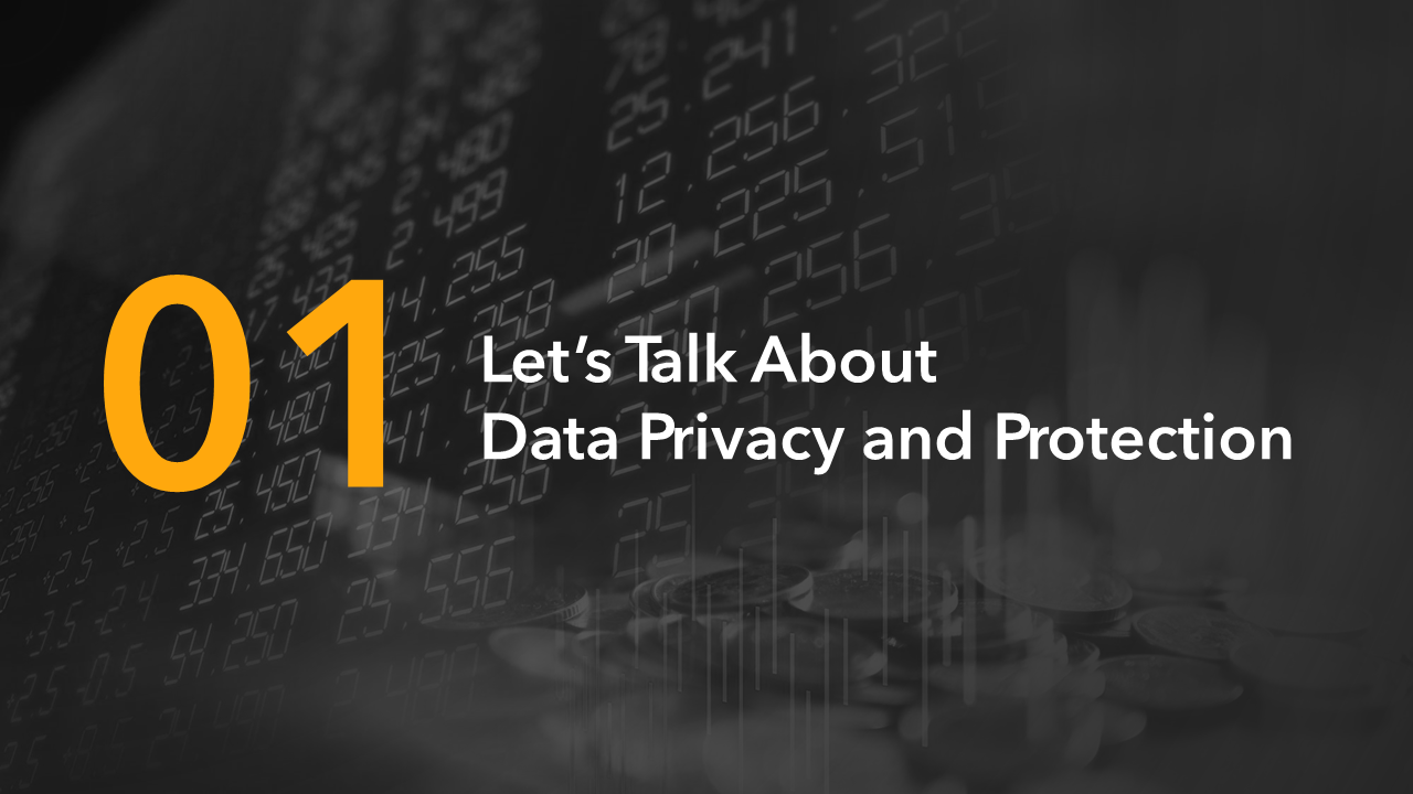 Data and Privacy Report PPT and Google Slides Template