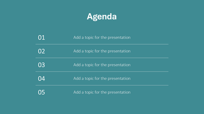 Agenda Powerpoint Slide