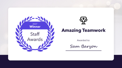 Award Ceremony Slide Template