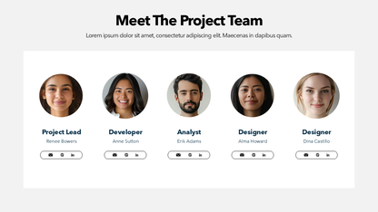 Project Team Slide