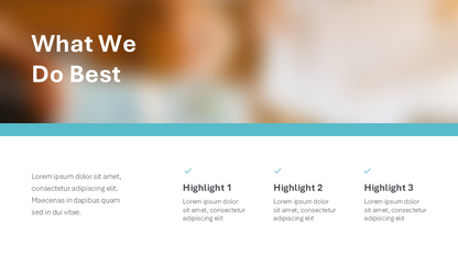 Turquoise Presentation