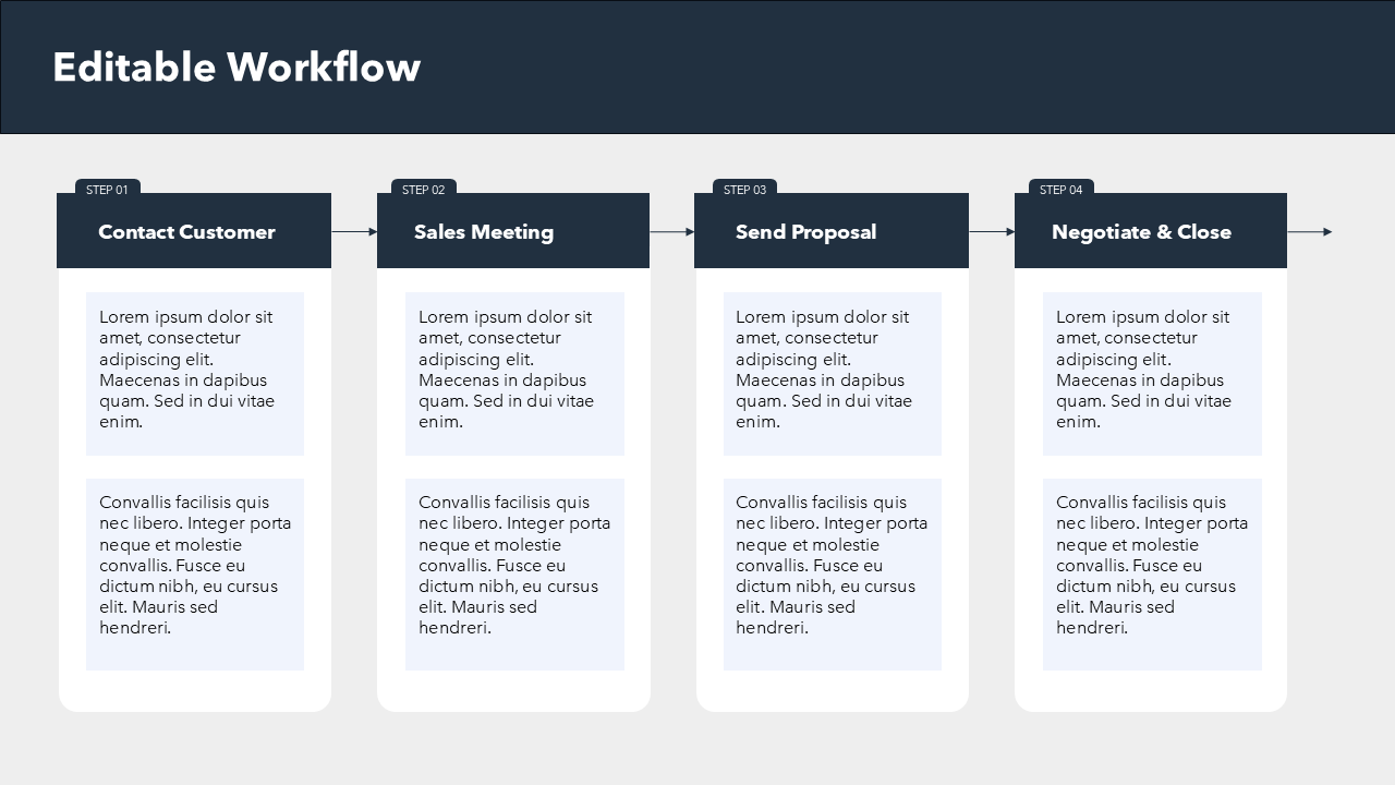 Workflow PowerPoint Template