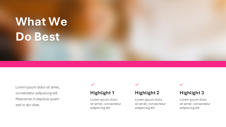 Pink PowerPoint Theme