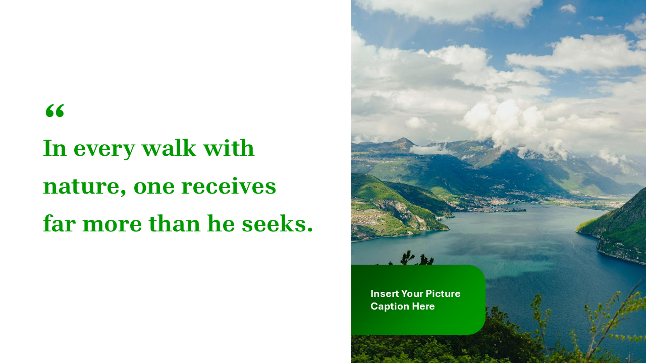 Nature PowerPoint Template