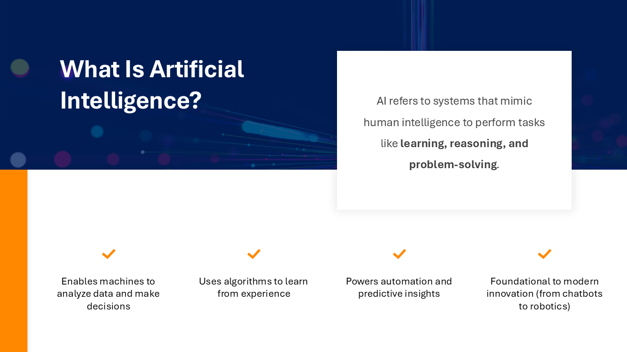 AI Presentation Template