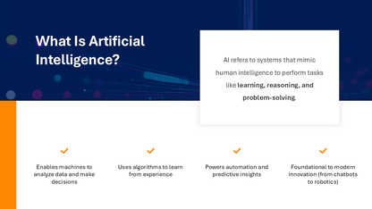 AI Presentation Template