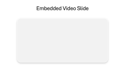 Embedded Video in Slide