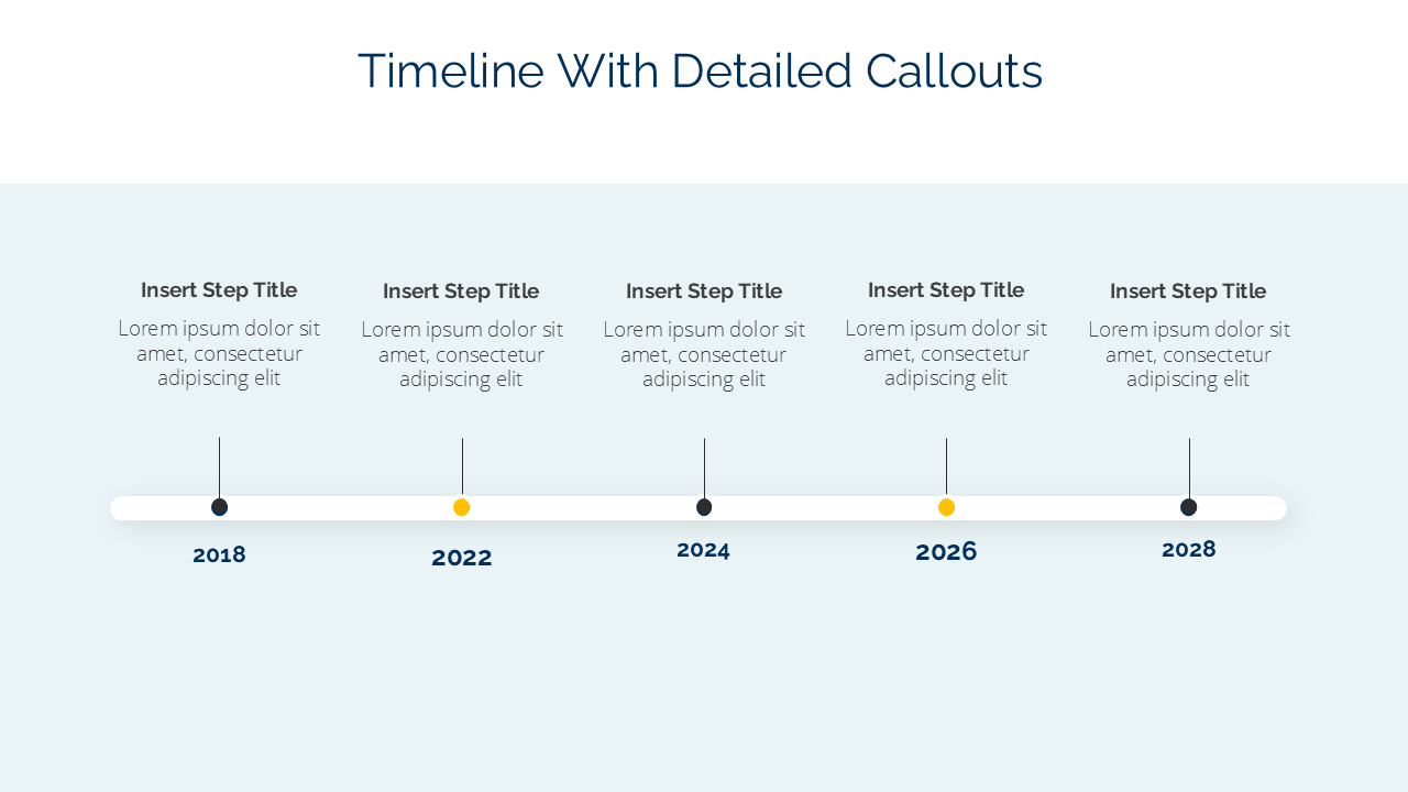 Timeline PowerPoint Slide Template