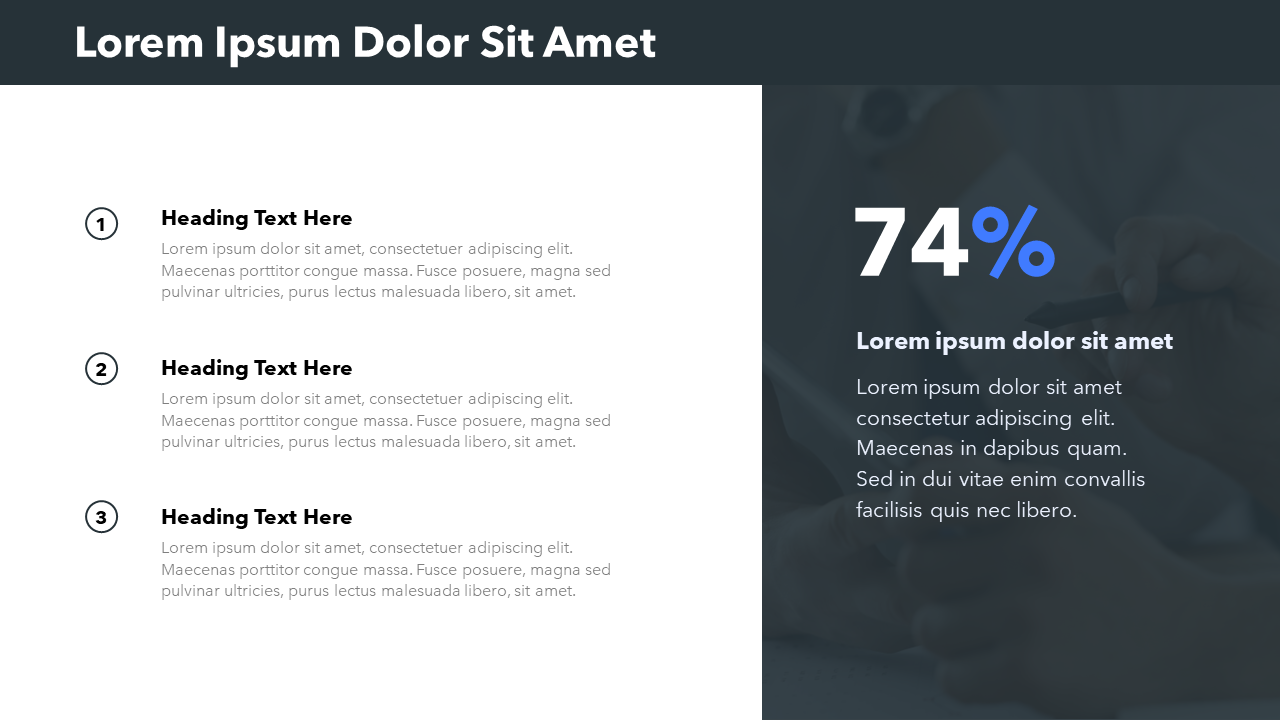 Sidebar Slide Templates | PPT | Google Slides