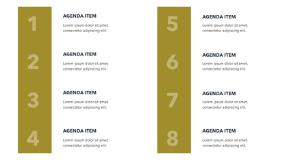 Agenda Template PowerPoint