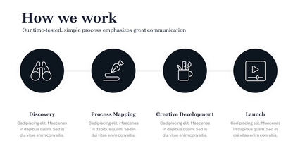 Black and White PowerPoint Template