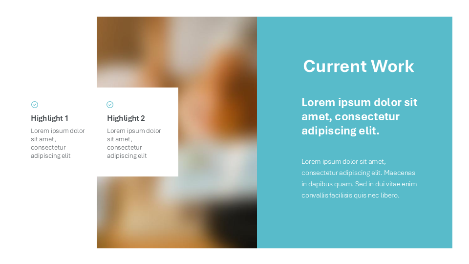 Turquoise Presentation