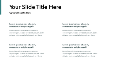 Simple Green PowerPoint Template