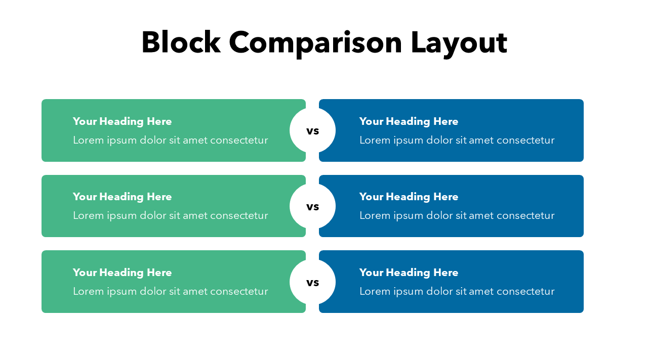 Comparison Slide