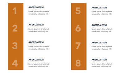 Agenda Template PowerPoint