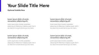 Simple Blue PowerPoint Template