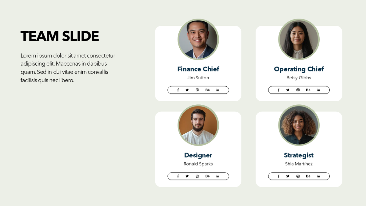 Form Slideteam Team Slide | PowerPoint Template