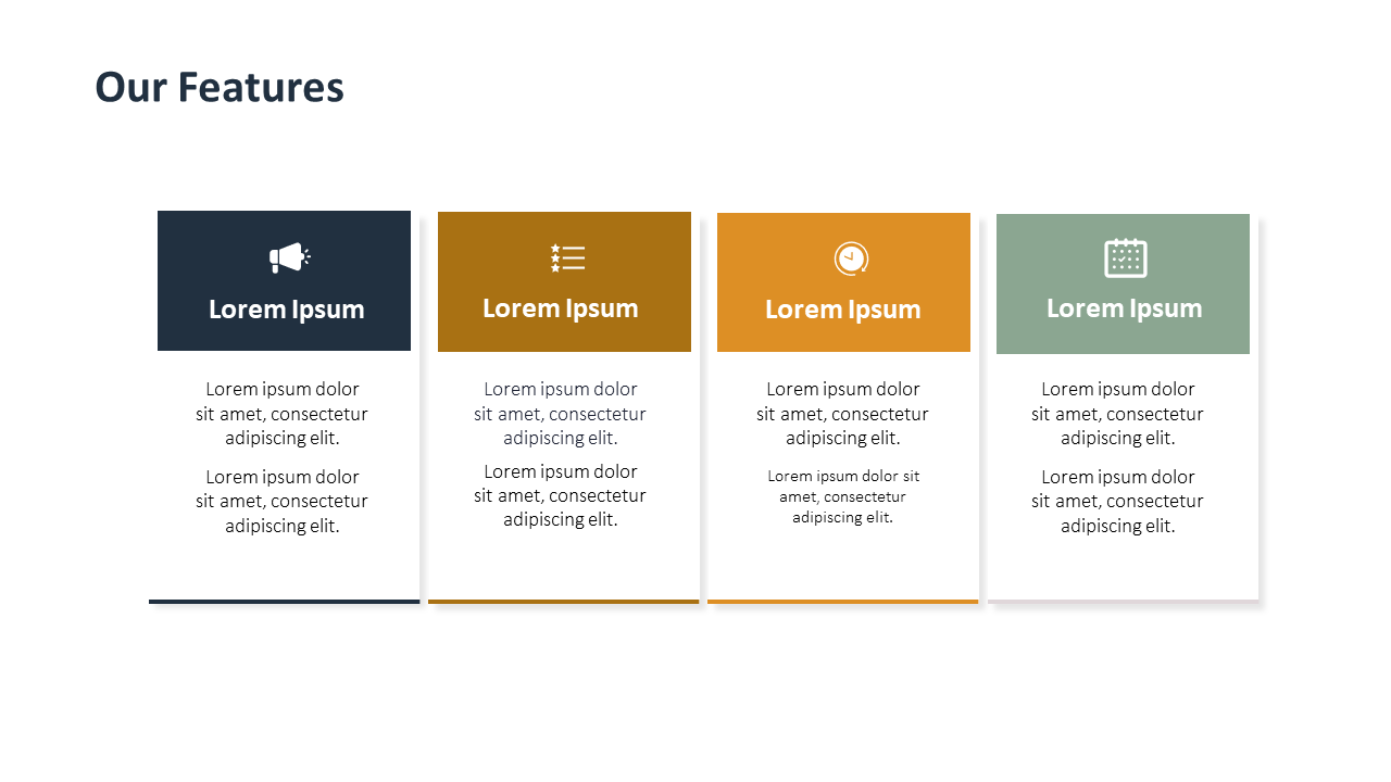 Four Columns Slide