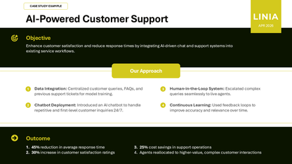 Case Study Slide Template