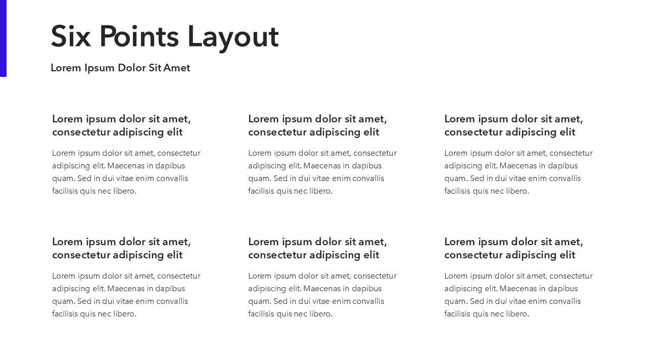 Simple Blue PowerPoint Template