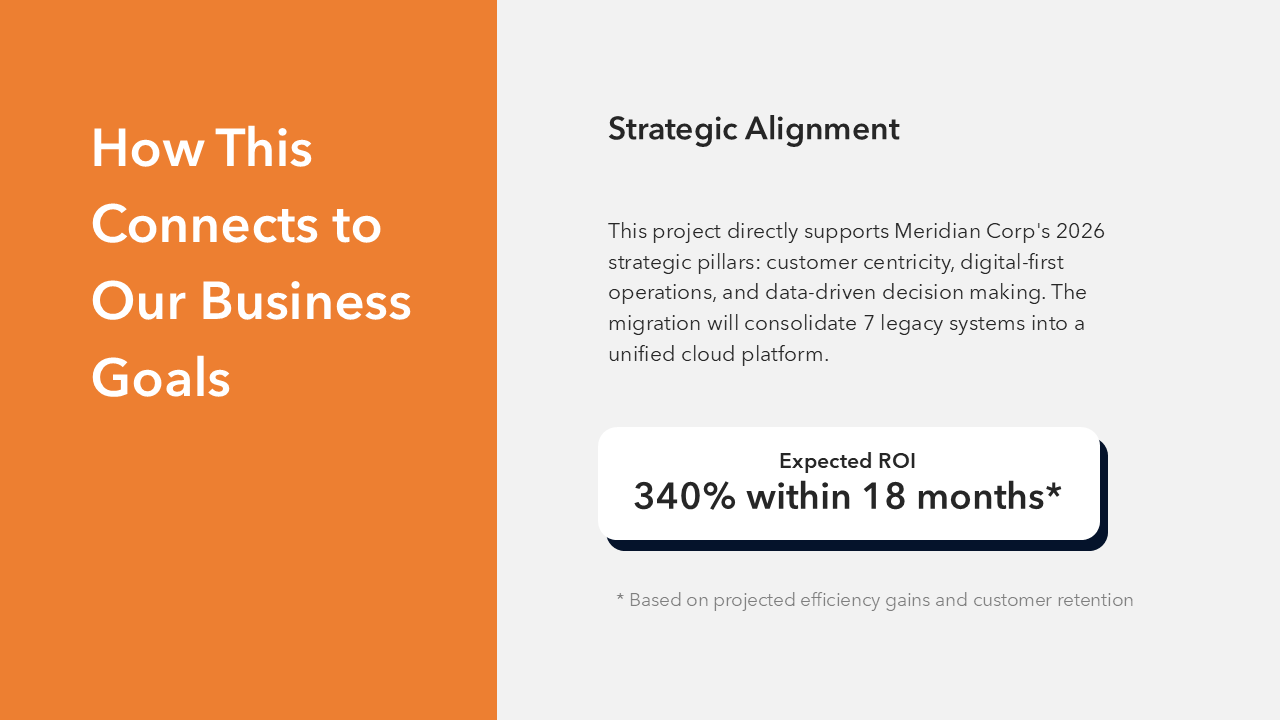 Project Kickoff Presentation Template